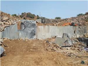 Bp Black Granite Block, Black Pearl Granite Block