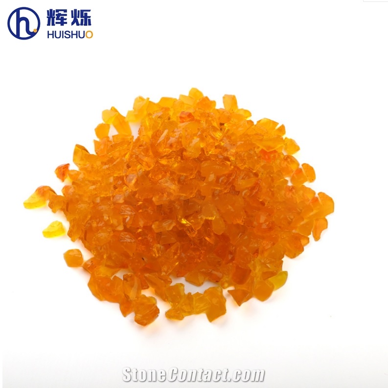 Crushed Glass Decorative Pebbles
