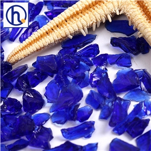 Crushed Glass Decorative Pebbles