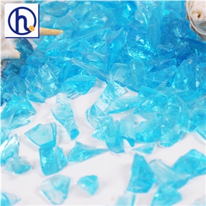 Crushed Glass Decorative Pebbles