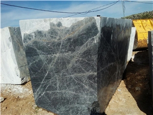 Black Mango Marble Blocks, Slabs
