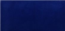 Blue Crystallized Glass