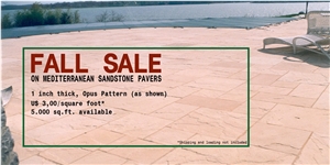 Mediterranean Sandstone Pavers