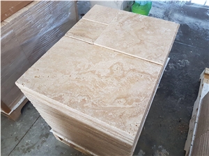 Irish Travertine Tumbled Pavers