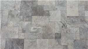 Silver Travertine Tiles, Afyon Silver Travertine