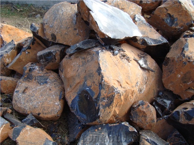 Black Obsidian Rough Stone