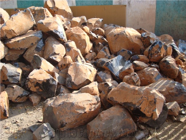 Black Obsidian Rough Stone