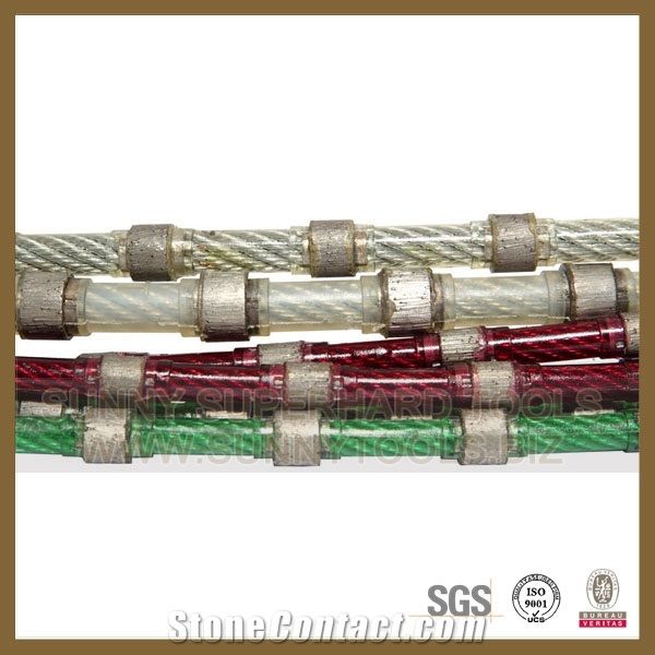 Diamond Wore Saw Rope Bead Type Cutting Tools