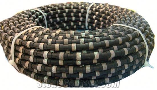 Diamond Wore Saw Rope Bead Type Cutting Tools