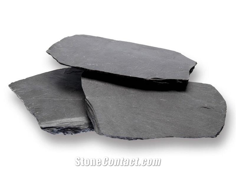 Orivesi Black Slate Flagstone for Wall,Floor