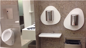 Caliza Cafe Pinta Commercial Bath Design