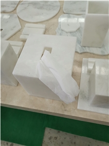 Glorious White Marble Soap Dish ,Bath Accessories