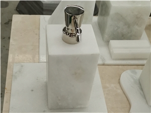 Glorious White Marble Soap Dish ,Bath Accessories