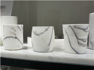 Glorious White Marble Soap Dish ,Bath Accessories