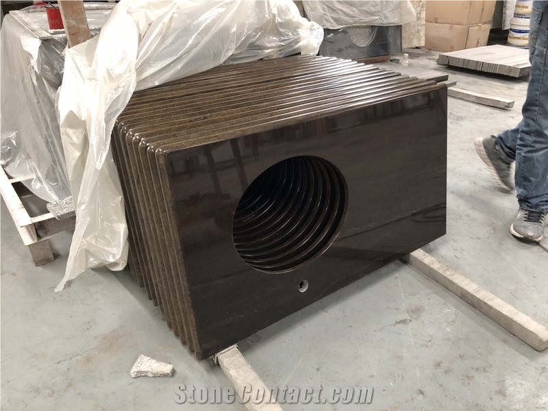Quicksand Brown Granite Vanity Top