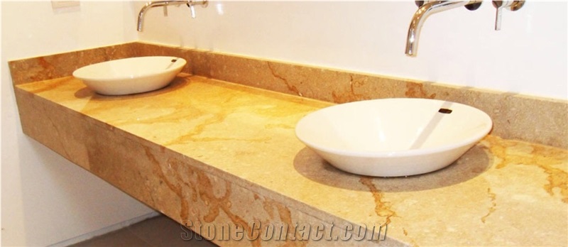 Piedra Crema Muneca Bathroom Countertops