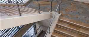 Sinu Aquamarina Limestone Staircase