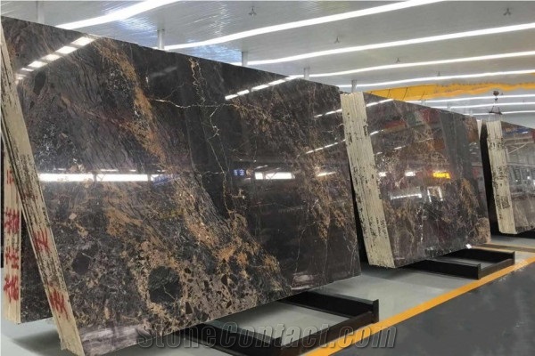 Bashu Bamboo Pattern Marble Slabs