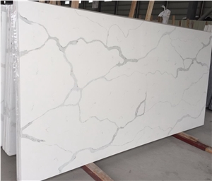 Calacatta E Quartz Stone Slab