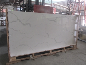 Calacatta E Quartz Stone Slab