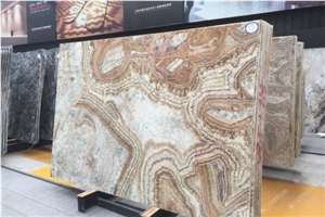 Coral Jade Marble Slabs