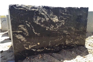 Cosmic Black Granite Slabs Cosmic Black Granite Slabs