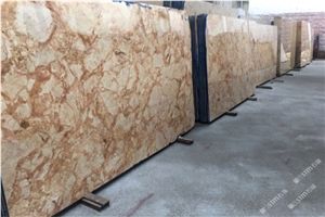 Golden Phoenix Marble Slabs