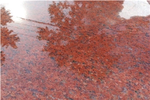 Imperial Red Granite Slabs