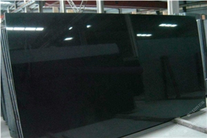 Mongolia Black Granite Slabs Mongolia Black Granite Slabs