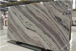 Ocean White Marble Slabs