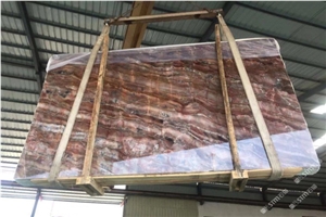 Phoenix Red Jade Marble Slabs