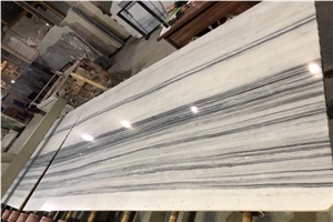 Polished Snow Wooden Marble Slab Polished Snow Wooden Marble Slab
