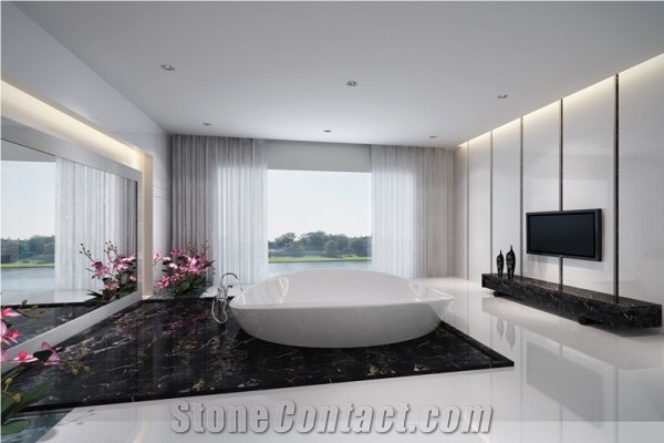 Portoro Marble Slab