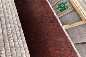 Red Pearl Granite Slabs