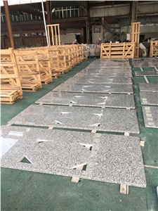 Swan White Granite Kitchen Countertops