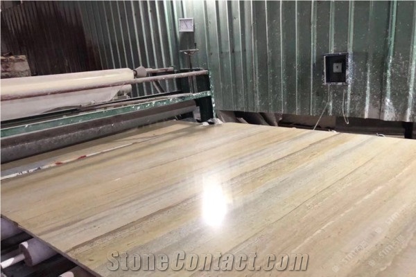 Teak Wood Marble Slabs