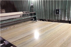 Teak Wood Marble Slabs