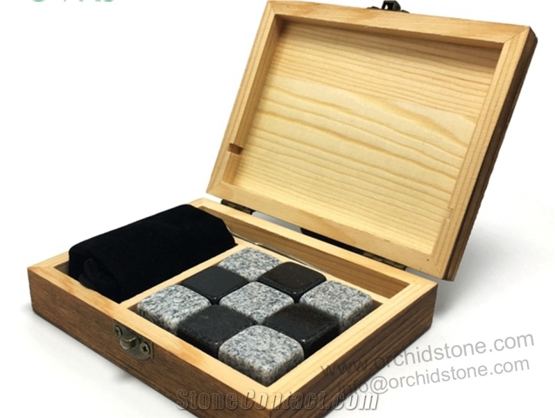 G603 Whiskey Sipping Stone Gift Set,Barware Set