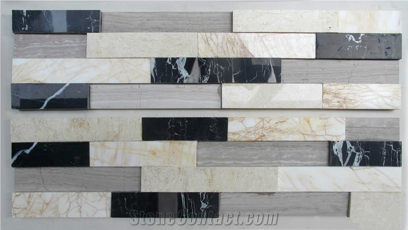 French Pattern Flagstone Cluturedstone Stacked
