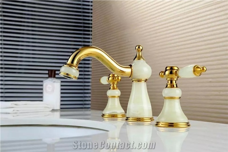 Honey Onyx Faucet Jade Tap Bathroom Mixer