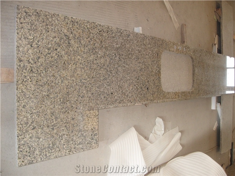 Tiger Yellow Countertop Worktop Island