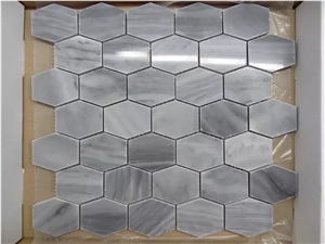 Tumbled Mosaic Hexagon Mosaic Chipped Mosaic