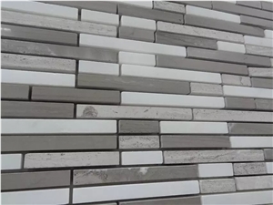 Tumbled Mosaic Hexagon Mosaic Chipped Mosaic