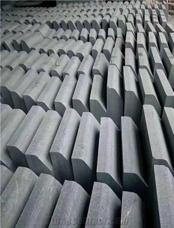 G603 Grey Granite Kerbstone with Chamfer