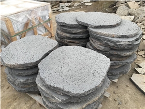 Basalt Tiles Used for Garden Design Landscaping