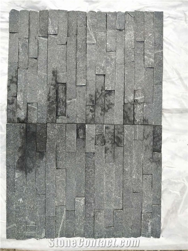 Black Slate Cultural Stone Slate Wall Covering