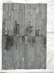 Black Wall Cladding Culture Stone Wall Panel