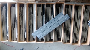 Cheap Black Wall Cladding Culture Stone Wall Panel