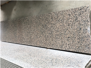 China New Rosy Pink Granite Stone Slab