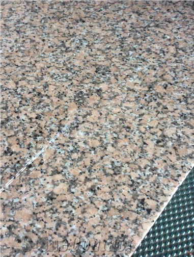 China Rosy Pink Granite Stone Slab